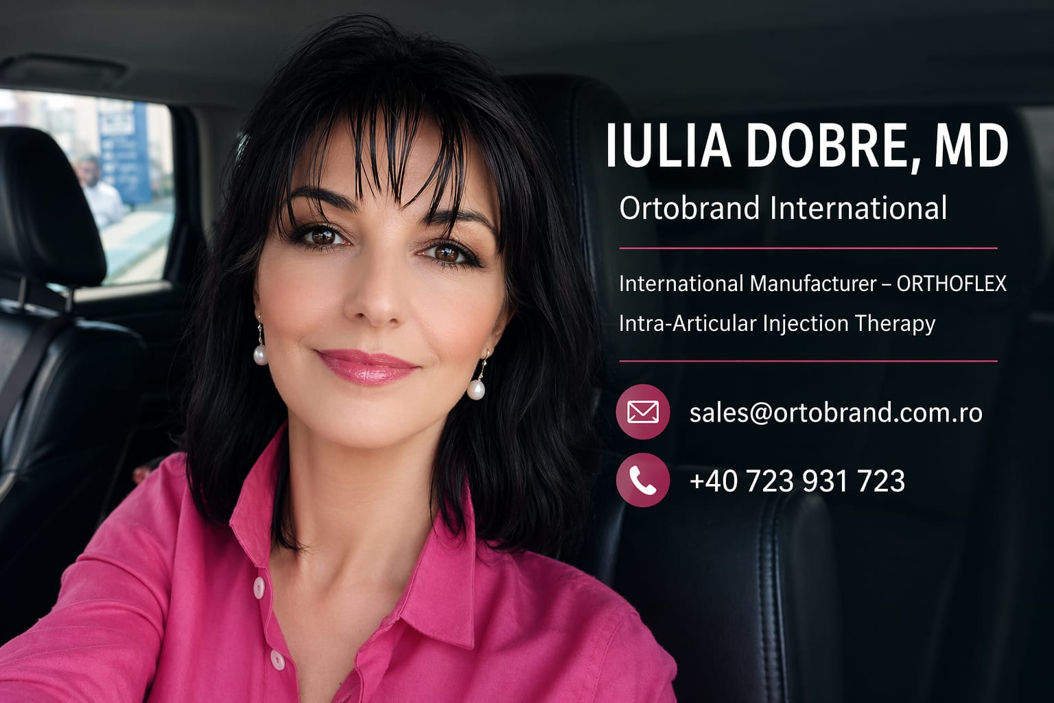 Iulia Dobre, MD — Sales
